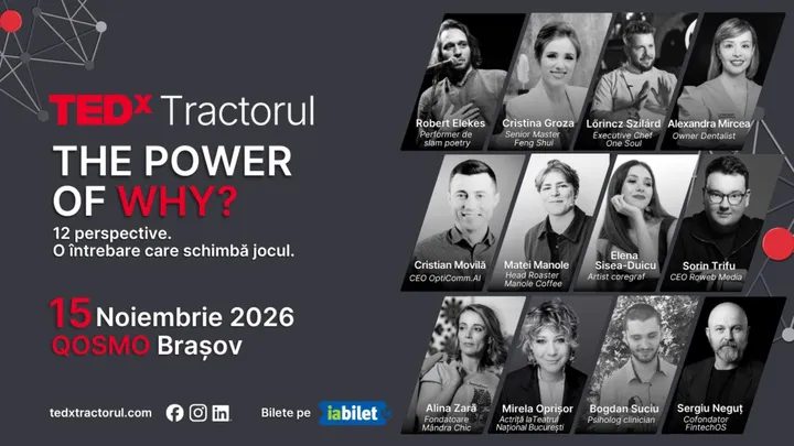 Brașov: TedxTractorul, The Power of WHY
