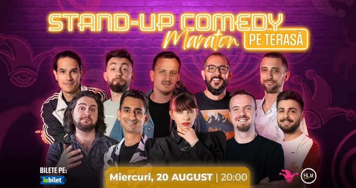 The Fool: Stand-up comedy Maraton pe terasă cu: Mane Voicu, Gherghe, Cîrje, Dobrotă, Popinciuc, Florin Gheorghe, Teodora Nedelcu, George Dumitru, Edi Vacariu și Tiberiu Popovici