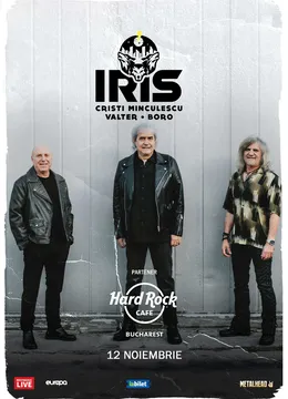 Concert IRIS - Cristi Minculescu, Valter si Boro la Hard Rock Cafe