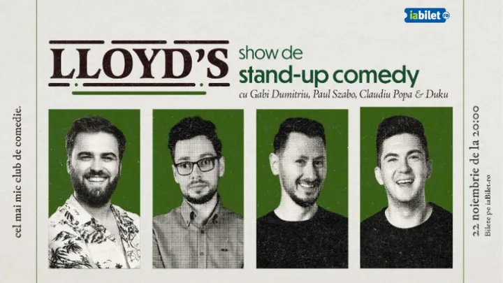 Stand-up Comedy cu Dumitriu, Szabo, Popa, Duku & Trică