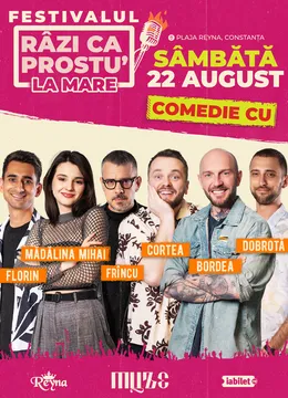 Festivalul de comedie - Razi ca prostu' la mare 2026 | Acces VIP 22.08