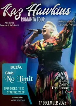 Buzău: Kaz Hawkins - Romania Tour