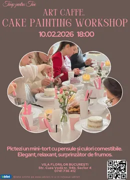 Art Caffe. Cake Painting Workshop