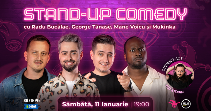 The Fool:  Stand-up comedy cu George Tănase, Radu Bucălae, Mane Voicu și Mukinka