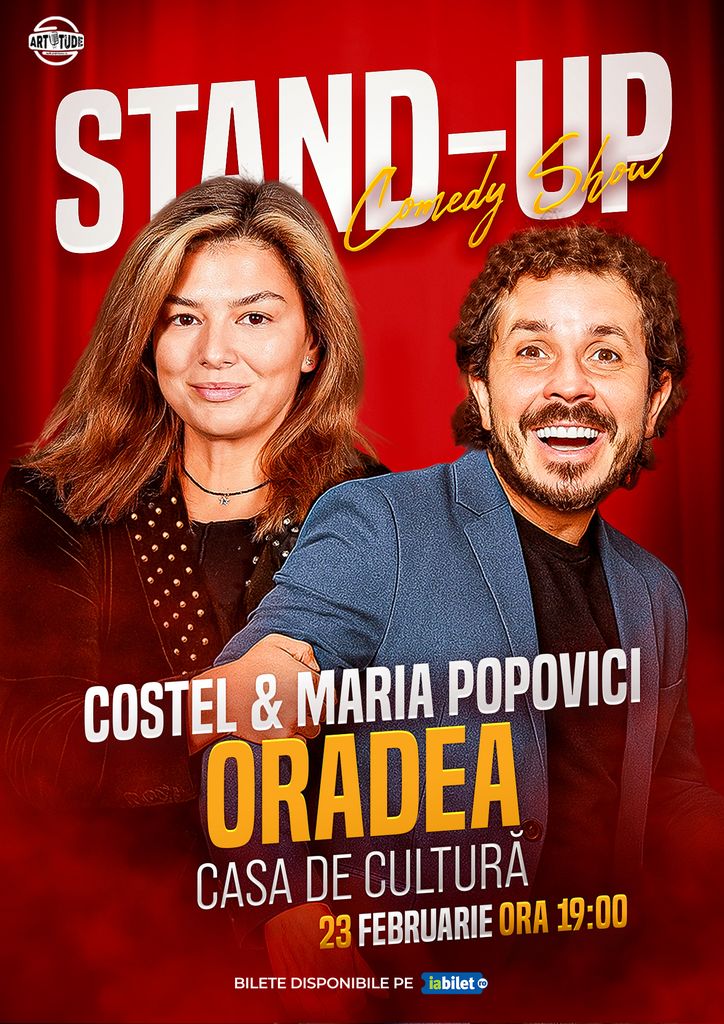 Oradea: Costel și Maria Popovici - Stand Up Comedy Show