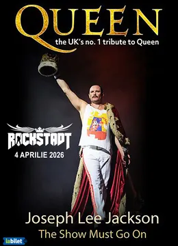 Brasov: Tribute Queen – The Show Must Go On (Joseph Lee Jackson) at Rockstadt