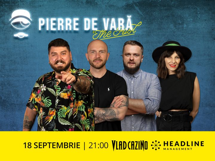 Pierre de Vară: Stand-up comedy cu Micutzu, Bordea, Cortea și Teodora