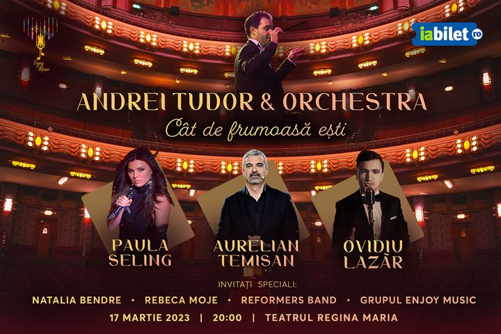 Oradea: Andrei Tudor & Orchestra - Cât de frumoasă ești