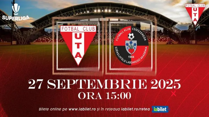 UTA Arad - FK Csikszereda Miercurea Ciuc