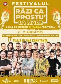 Festivalul de comedie - Razi ca prostu' la mare 2026 | Acces General