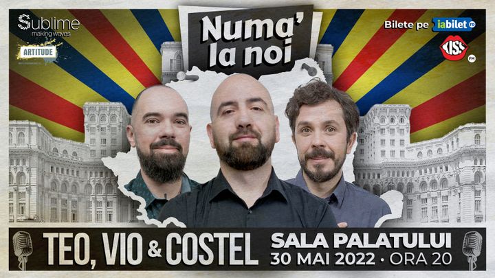 Teo, Vio, Costel @ Sala Palatului