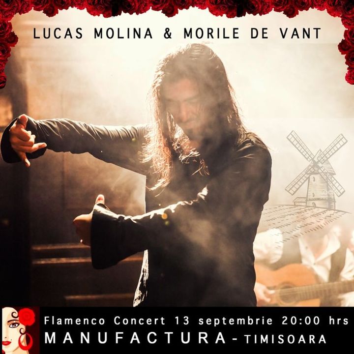 Concert flamenco cu Lucas Molina (argentina) in Manufactura