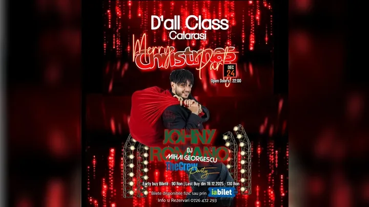 Calarasi: Johny Romano Christmas Party