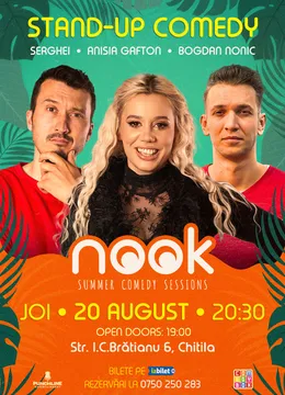 Chitila: Stand-up comedy cu Sorin Pârcălab, Adelina Toma și Florentin Păune