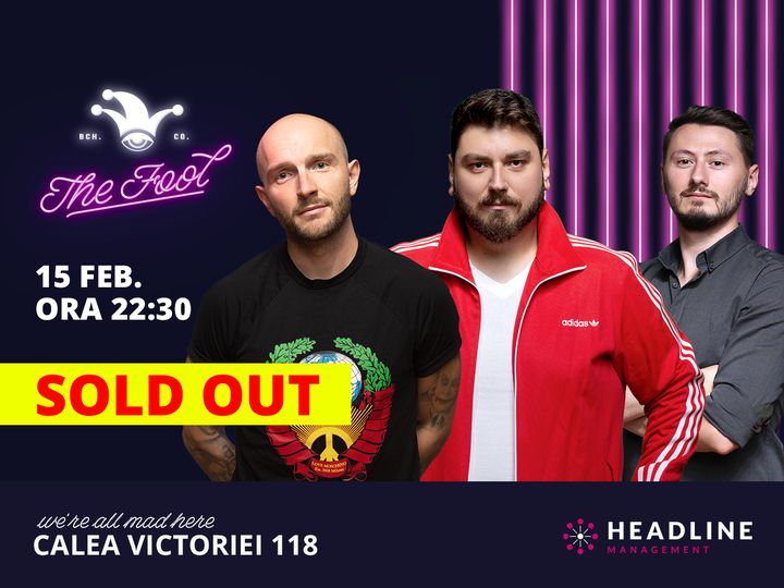 The Fool: Stand-up comedy cu Bordea, Micutzu și Claudiu