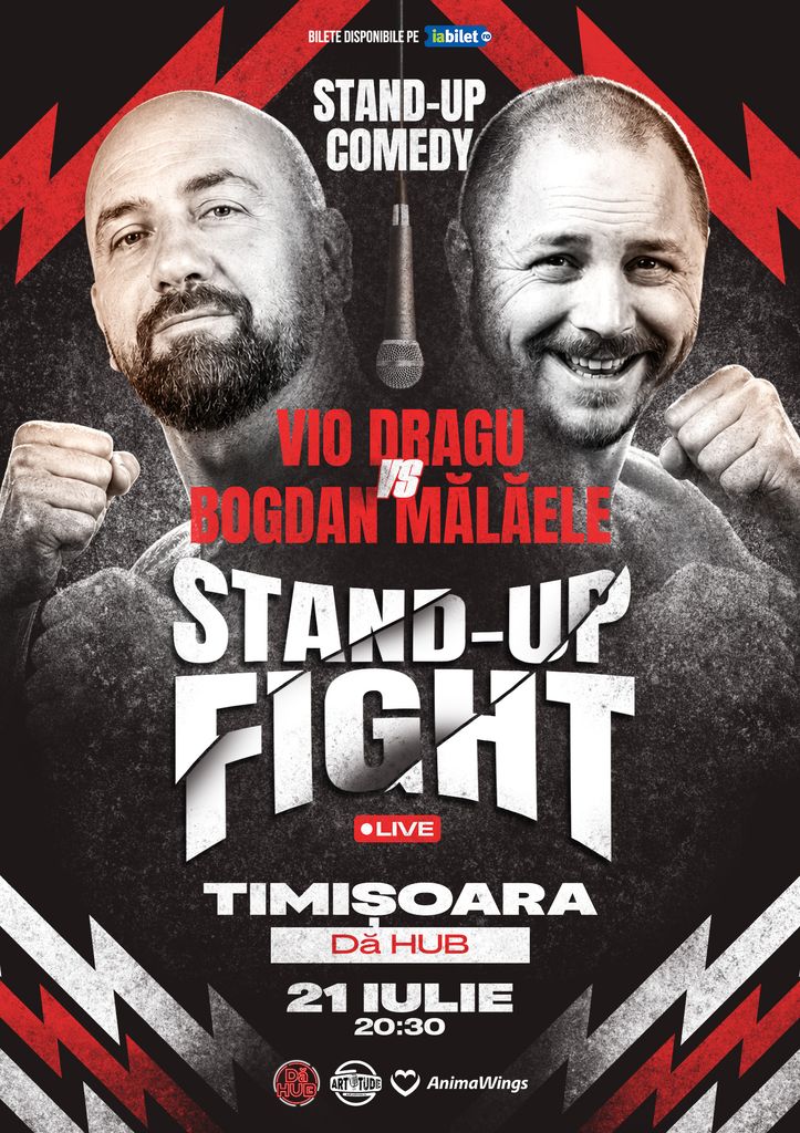 Timișoara: Stand-Up Fight cu Vio și Mălăele | Stand Up Comedy Show
