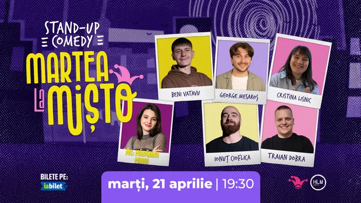 The Fool: Marțea la Mișto cu Beniamin Vătavu, George Mesaroș, Gabriel Țepeș, Traian Dobra și Cristina Leșnic