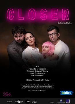 Constanta: Closer - de Patrick Marber - Premiera