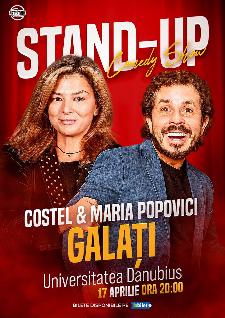 Galati: Costel și Maria Popovici - Stand Up Comedy - SHOW 2
