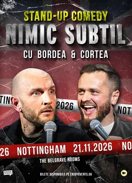 Nottingham: Bordea & Cortea | The Belgrave Rooms | Nimic Subtil