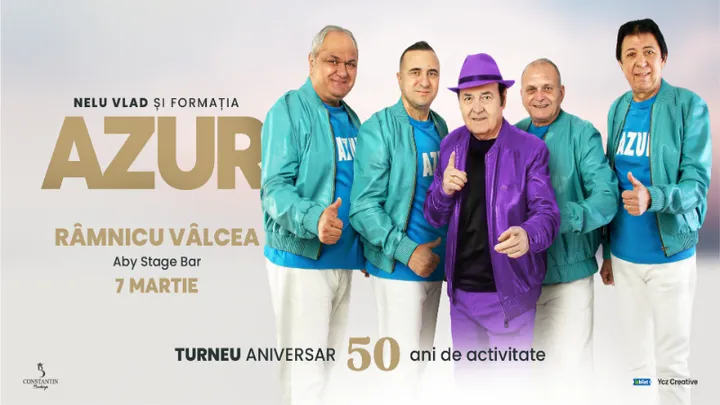 Ramnicu Valcea: Nelu Vlad si Formatia Azur - Turneu Aniversar “50”
