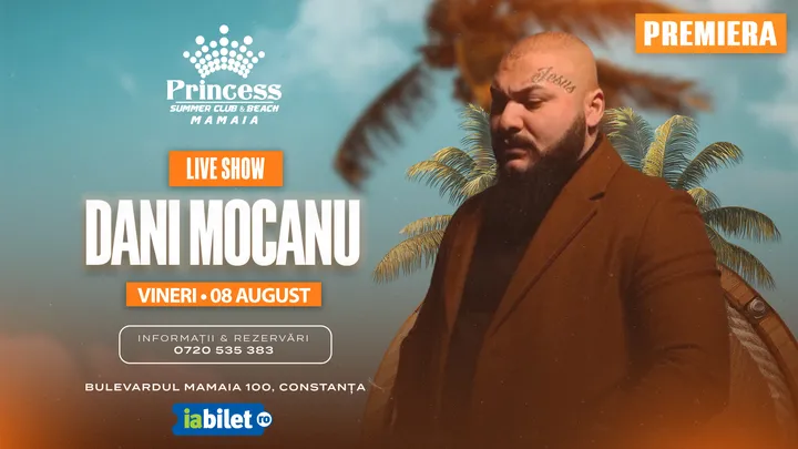 Mamaia: Concert Dani Mocanu