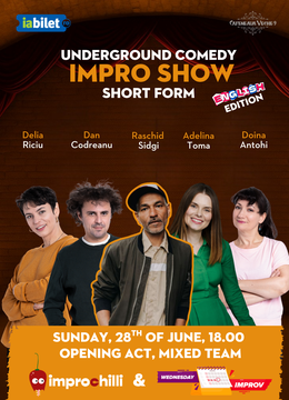 Comedie Underground - Impro Show (English Edition)