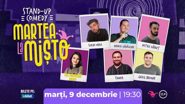 The Fool: Marțea la Mișto cu Sorin Onea, Andrei Gădălean, Petre Dănuț, Greg Brown și Tamer