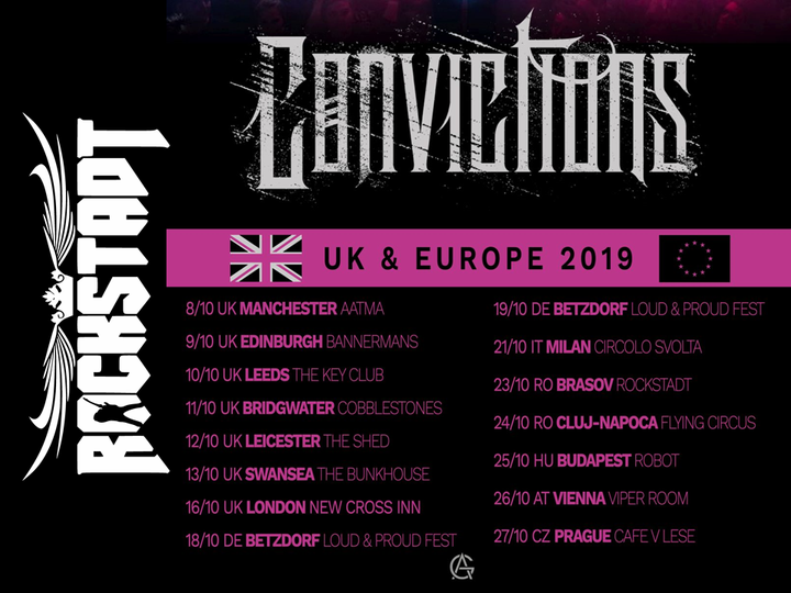 Convictions [USA]/Familiar Spirit [GB] live in Rockstadt