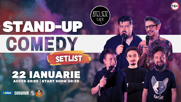 Cluj-Napoca: Comedy Show "SETLIST"