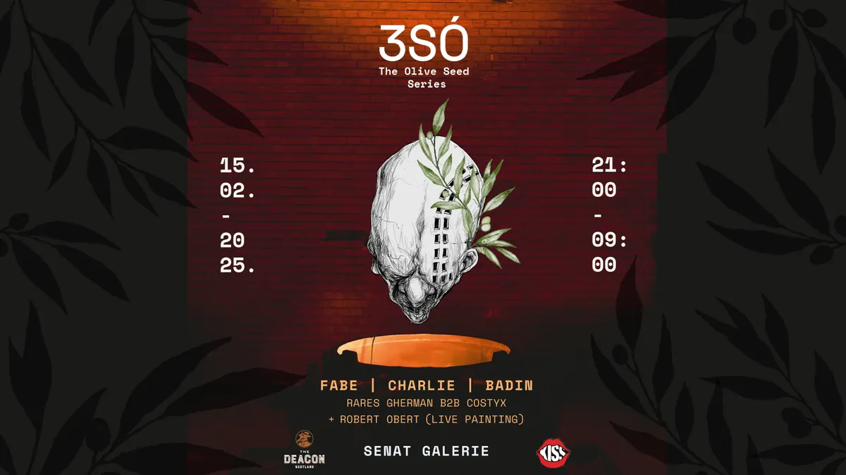 Bilete 3SO The Olive Seed - 15-16 feb '25 - Galeria Senat