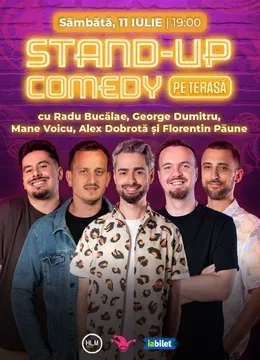 The Fool Terasa: Stand-up comedy cu Bucălae, Mane Voicu, Alex Dobrotă, George Dumitru și Florentin Păune