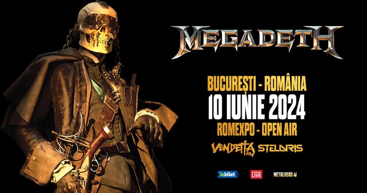 MEGADETH la Romexpo