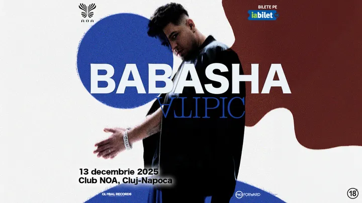 CLUJ-NAPOCA: Club NOA: Concert ATIPIC cu Babasha