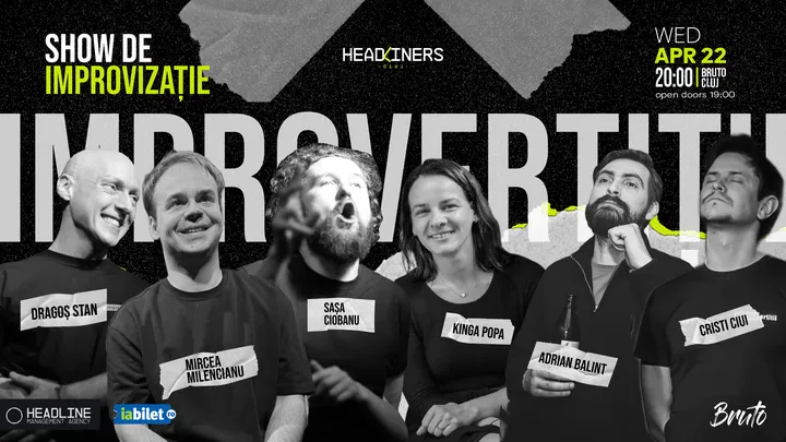 Cluj-Napoca: Show de improvizazție cu Improvertitii