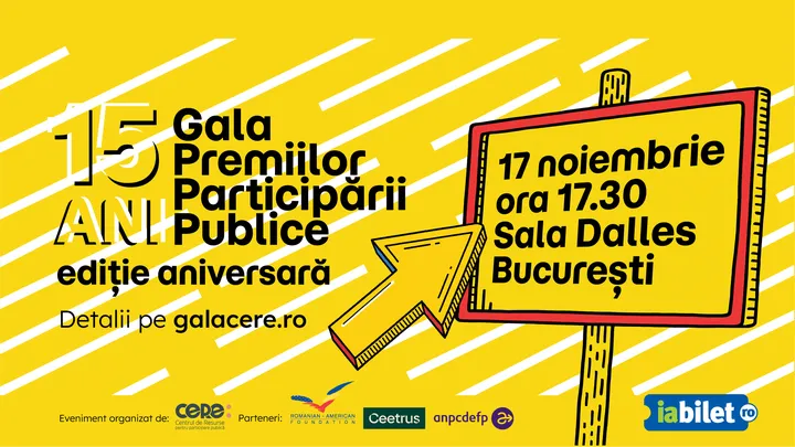 Gala Premiilor Participării Publice, Ediția a XV-a