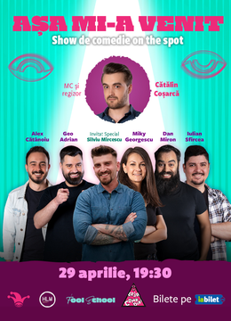 The Fool: Așa mi-a venit! | Show de comedie on the spot