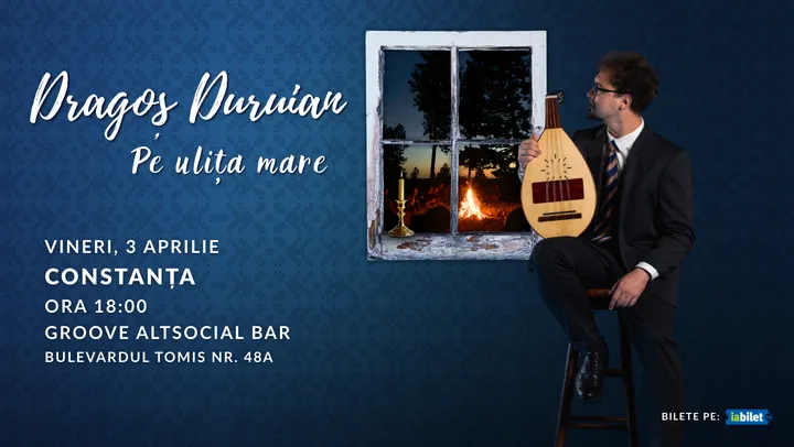 Constanta: Pe ulița mare - Concert cobză | Dragoș Duruian