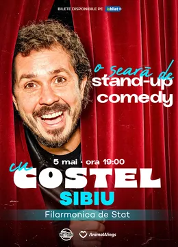 Sibiu: O seara de stand up comedy cu Costel