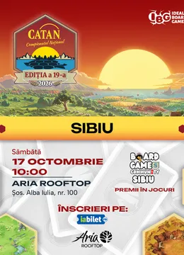Sibiu: Catan - Etapa Locala 2026