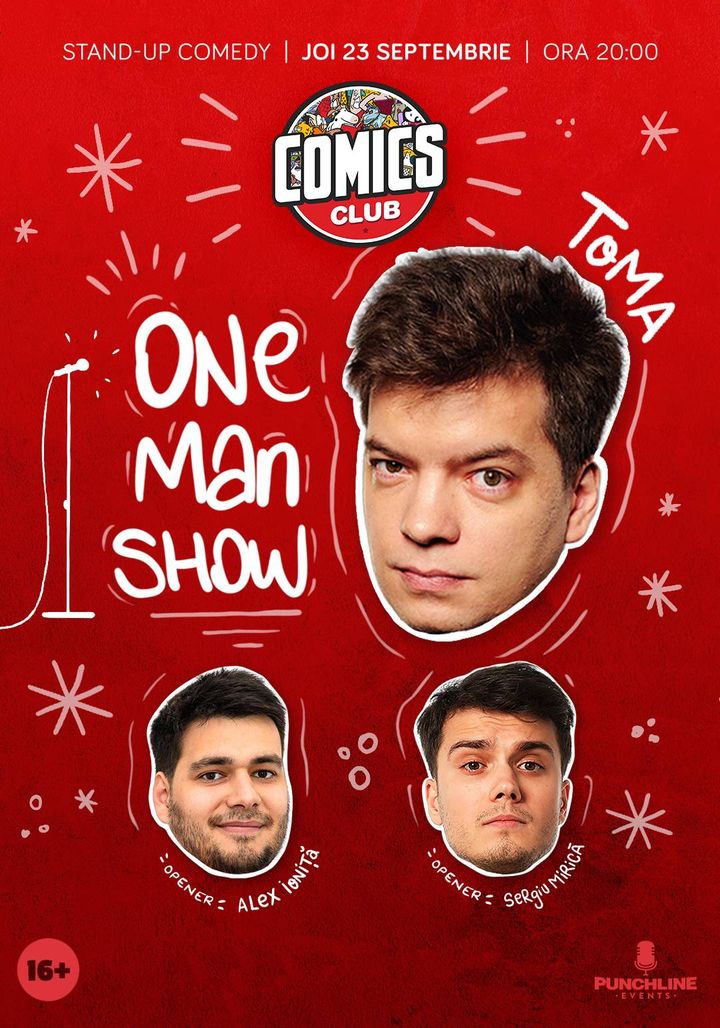 One Man Show cu Toma @Comics Club