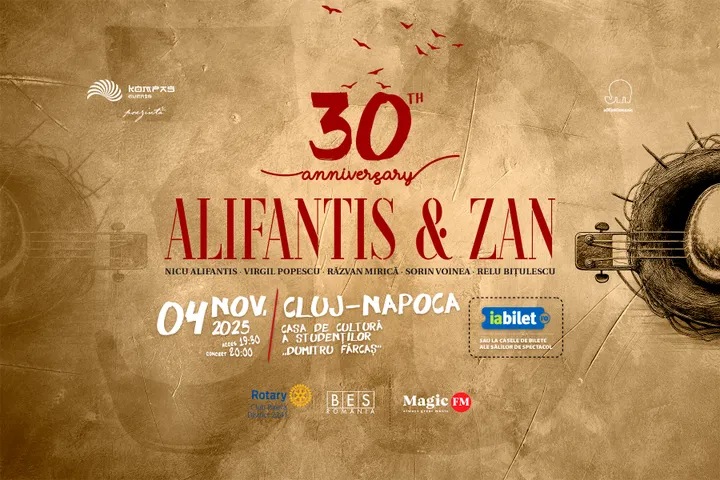Cluj-Napoca: Alifantis & Zan 30 de ani