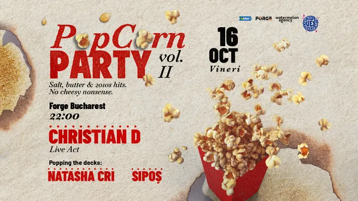 POPCORN Party • Christian D LIVE