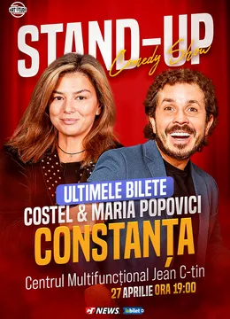 Constanța: Costel și Maria Popovici - Stand Up Comedy Show