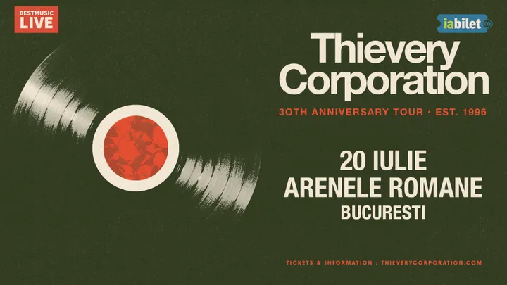 Thievery Corporation - 30 de ani - la Arenele Romane