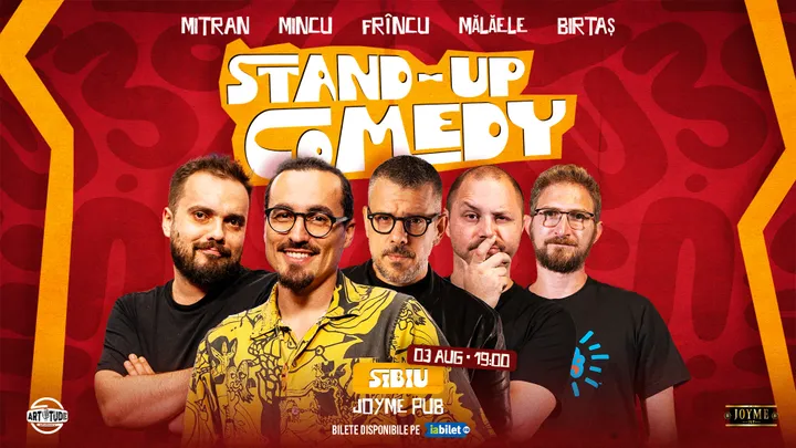 Sibiu: Mincu, Mitran, Bogdan Mălăele & Dan Birtaș, Dan Frînculescu | Stand Up Comedy Show