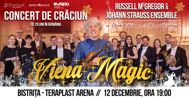Bistrita: Viena Magic - Concert de Crăciun de 20 ani