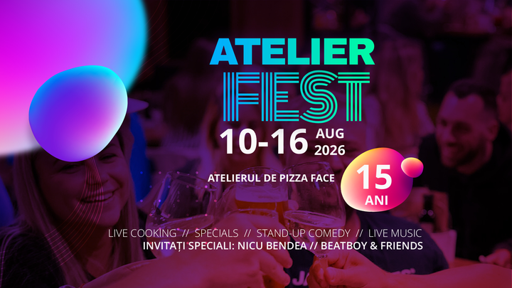 Floresti: Atelier Fest - 15 ani