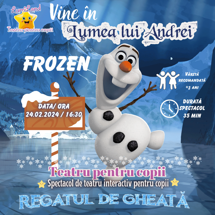 Frozen - Regatul de Gheațǎ