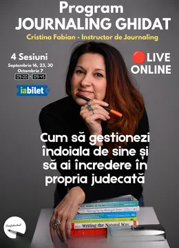 Journaling Ghidat - "Cum să gestionezi îndoiala de sine și să ai încredere în propria judecată"
